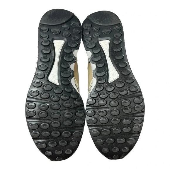 Steve‎ Madden Bena Snake Print Collage Wedge Leather Sneakers Women Size 8.5 - Picture 11 of 13